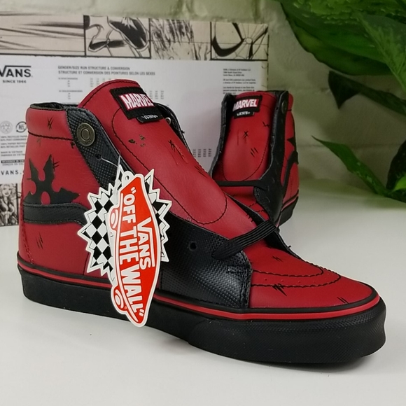 vans deadpool shoes